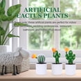 thumbnail image 5 of Adornos de Cactus artificiales, decoraciones de Cactus falsos, decoración del hogar, 3 uds., 5 of 5