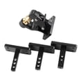 thumbnail image 1 of Fiocias RC Tow Hook Trailer Hitch Set Containing Metal Tow Shackle Realistic Accessory Upgrade Strong Structure Modification Part Easy to Mount Suitable for H Black, 1 of 8