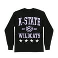 thumbnail image 5 of Women's Gameday Couture Black Kansas State Wildcats Oversized Everyday Star Long Sleeve T-Shirt, 5 of 5