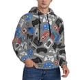 thumbnail image 2 of Cauagu Video Game for Men's Pullover Hooded Sweatshirt Athletic Casual Hoodie Aautumn Hoodie Sweatshirt for Men Pullover Casual Hooded Sweatshirt-Medium, 2 of 7