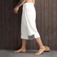 thumbnail image 3 of Hombres 3/4 Largos Pantalones Cortos De Algodón Ropa De Lino, 3 of 7