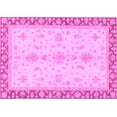 thumbnail image 1 of Ahgly Company Indoor Rectangle Oriental Purple Traditional Area Rugs, 7' x 10', 1 of 4