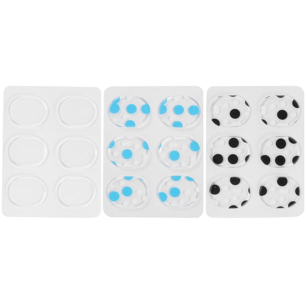 CRILSTYLEO 18Ud Almohadillas De Silicona Autoadhesivas Para Batería Con Gel Para Reducción De Ruido