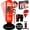 Red, variant on Marwan Sports Kids Inflatable Boxing Freestanding Punching Bag Kit with Air Pump and Boxing Gloves, 63", Blue, All in 1 Karate Training Kit