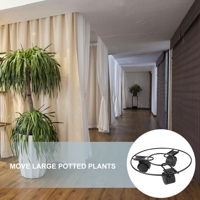 FOMIYES Base Móvil De Hierro Para Macetas Con Ideal Para Plantas Y
