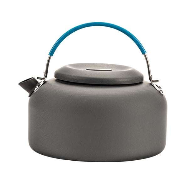 Hervidor de agua para exteriores Tetera de aluminio ligero al aire libre 0.8L / 1.4L tetera cafetera Tomshoo Hervidor de agua para exteriores