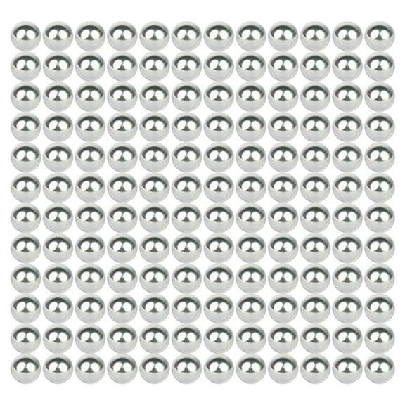 Bike Bearing Ball, 144 Pieces Carbon Steel Headsets Bearing Balls, Round Bicycle Bearing Balls for Bikes Repairing, Maintenance