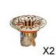 thumbnail image 1 of 2x Tapón de Drenaje de Suelo Inodoro, Preventor de Reflujo, Núcleo de Alcantarillado de Una Sola Vía, Drenaje Antireflujo para Baño, Inodoro Y Cocina 2 piezas, 1 of 10