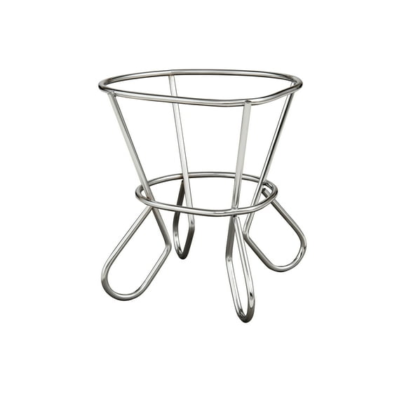 HIC Wire Spiral Ham Holder and Roasting Rack, For Ham up to 28-Pounds, 6-Inches Tall