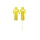 thumbnail image 4 of 20 piezas Toppers Glitter Cake Macarena Boda Pastel de Cumpleaños, 4 of 8