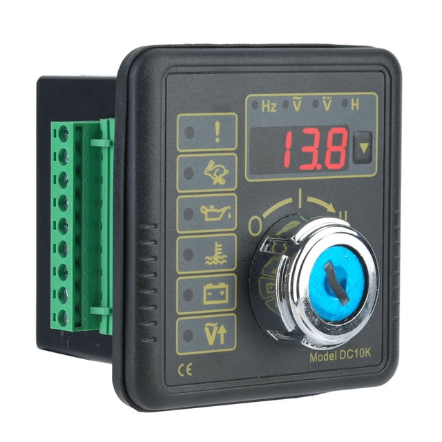 DC10K Generator Controller Board 8-33VDC Generator Controller, Generator Controller Module, For Starter Motor Diesel Engine