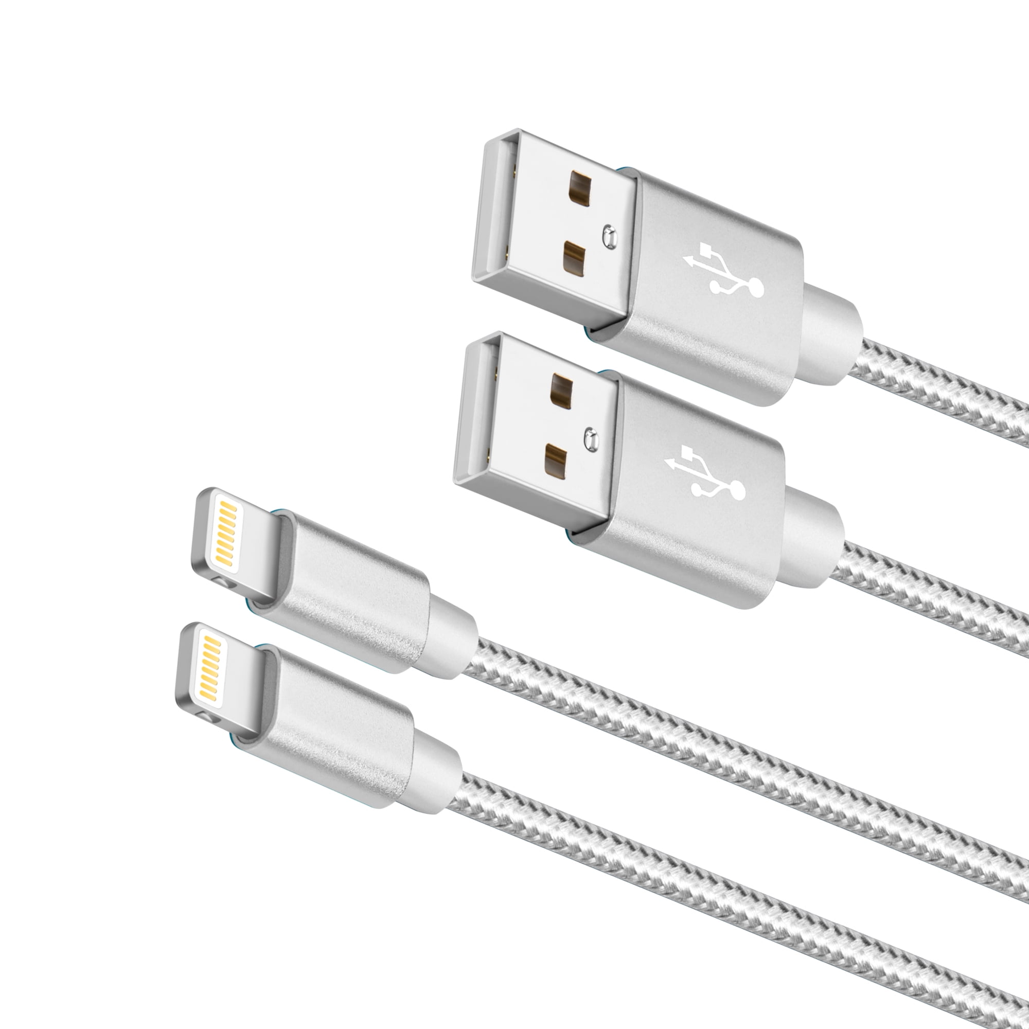 iPhone Charger Cable 2FT, [2 Pack] Lonian Fast Charging USB to