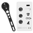 thumbnail image 1 of Carbon Fiber Bicycle Computer Holder Speedometer Mount for Garmin, 1 of 9