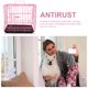 thumbnail image 3 of BESTYASH Casa Jaula Plegable De Hierro Color Rosa Para Mascotas Cómoda Y Fácil De Transportar, 3 of 6