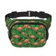 thumbnail image 1 of Fotbe Flamingo Cangurera Cuadrada con Estampado de Doble Capa, Bolsa de Cintura Ajustable Mini para Hombres y Mujeres, 1 of 9
