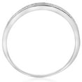 thumbnail image 2 of Pompeii 1/8ct Diamond Wedding Ring 10K White Gold (J-K-L,I2-I3), 2 of 3