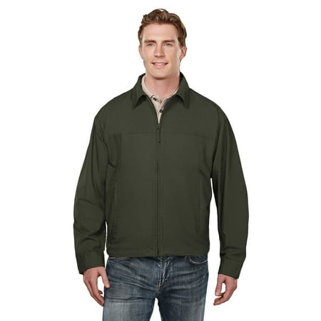 Big And Tall Cotton Vest - Tri-Mountain Men's Big And Tall Lightweight Poplin Jacket