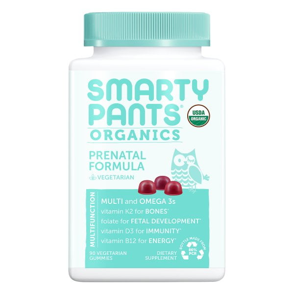 SmartyPants Organic Prenatal Formula, 90 count
