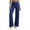Blue, variant on Women's Leggings Plus Size Bootcut Dance Pants Stretchy Yoga Pants Gym Leggings for Workout Running Athletic Activewear