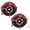 Red, variant on Mega Cargo Control Adjustable Tow Dolly Strap, 4 Inch Top Strap with Flat Hooks, 833 Pount Working Load Limit - 2 Pack, Yellow