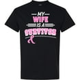 thumbnail image 3 of Inktastic My Wife is a Survivor Breast Cancer Awareness T-Shirt, 3 of 5