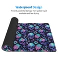 thumbnail image 3 of Sikiie Flower Blue Skull Mouse Pad, 16x29.5 Mousepad Desk Mat in Anti-Slip Rubber Mousepads Mat for Game Office Laptop Computer, 3 of 8