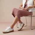 thumbnail image 3 of Cushionaire Balance Lace Up Women's Sneakers - Casual Tennis Shoes for Women with Memory Foam and Slip Resistant Outsole, 3 of 22
