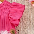 thumbnail image 5 of Soepste Toddler Girl Sets Girls 2 Piece Outfits Toddler Girls Summer Outfit Top And Shorts Clothing Set, 5 of 7