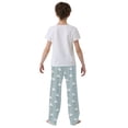 thumbnail image 5 of FORMRS Kids Pajama Pants with Pockets Size 6-8Y Boys Lounge Sleep Bottoms, Simple Sheep Pattern, 5 of 8