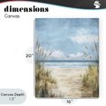 thumbnail image 4 of Stupell Industries Tropical Free Seagulls over Beach Dunes Canvas Art, 16 x 20, by Creative Studio, 4 of 8