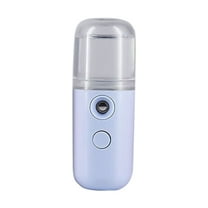 MOQIN Facial Steamers, Mini Face Humidifier Portable Facial Sprayer USB Rechargeable Handy Skin Care Machine for Face Hydrating, Daily Makeup