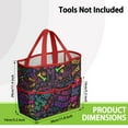 thumbnail image 3 of Garden Tool Bag,I Love My Dogs Art Garden Tool Organizer,Garden Gifts,Waterproof Multi-Pocket Garden Tool Storage 11.8x5.5x11.4 Inch(Tools NOT Included), 3 of 6