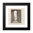 thumbnail image 2 of Abraham-Louis-Rodolphe Ducros 15x15 Black Modern Framed Museum Art Print Titled - Exit of Cave Crypta Neapolitana (Or Grotta Di Posillipo) on the Coast of Pozzuoli (1778), 2 of 5