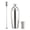 sliver, variant on CNV Essential 3-Piece Stainless Steel Cocktail Shaker Set, Beginner-Friendly Bartender Kit with Jigger and Mixing Spoon