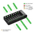 thumbnail image 5 of Powerowl 8 Bay AA AAA Battery Charger for Ni-MH Ni-CD Rechargeable Batteries, US Safety Certification, 5 of 7