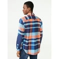 thumbnail image 4 of Free Assembly Men's Vintage Inspired Flannel Shirt, 4 of 7