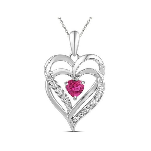 Pink shop locket necklace