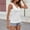 White, variant on SNKSDGM Female Long Tank Tops for Women Black Womens Tank Tops Fitted Workout Womens Summer New V Neck Button Sleeveless Solid Color Small Vest T Shirt S