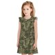 thumbnail image 1 of Fotbe Green Snake Skin Vestido de Dormir para Niñas de 3 a 10 Años, Mangas Cortas, Estilo Princesa, Pijama Camisón con Mangas Voladas-X-Large, 1 of 6