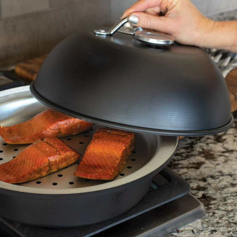 Nordic Ware Personal Size Stovetop Kettle Smoker with Drip Pan