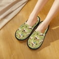 thumbnail image 6 of Fotbe Running Beagle Pattern Women's Fuzzy Slippers Plush Slippers Fluffy Winter House Shoes Indoor and Outdoor-Medium, 6 of 8