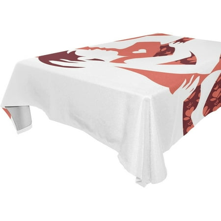 

POPCreation Happy Mother s Day Tablecloth 60x84 inches