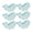 6pcs, variant on YIFAEUX Aquarium Cleaning Sponge for Glass Walls Whale Shape Aquarium Scrubber Fish Tank Scraper Pad Cleaning Tool for Turtle Betta Tanks