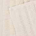 thumbnail image 3 of Superior Mika Smart Twist Cotton Medium Weight Face Towels Washcloths, Set of 12, Ivory, 3 of 10