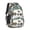 Geometric Diamond White, variant on Geometric Diamond White Pattern Backpack for School, Cute School Bag with Adjustable Shoulder Straps and Padded Back, 16.9"x12.6"x5.9"