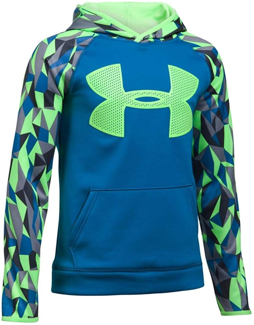 under armour hoodie blue kids