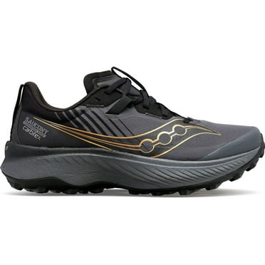 Saucony Endorphin Edge Trail Shoes - Women's, Black/Goldstk, 7, Medium, S10773-1