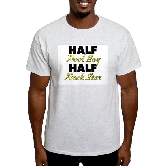 CafePress - Half Pool Boy Half Rock Star T Shirt - Men's Classic Graphic T-Shirt