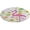 style-2, variant on Flamingo Pattern Round Rugs -Washable Non-Slip Small Round Area Rug Throw Soft Circle Rugs for Bedroom, Modern Print Indoor Carpet for Entryway Sofa Living Room