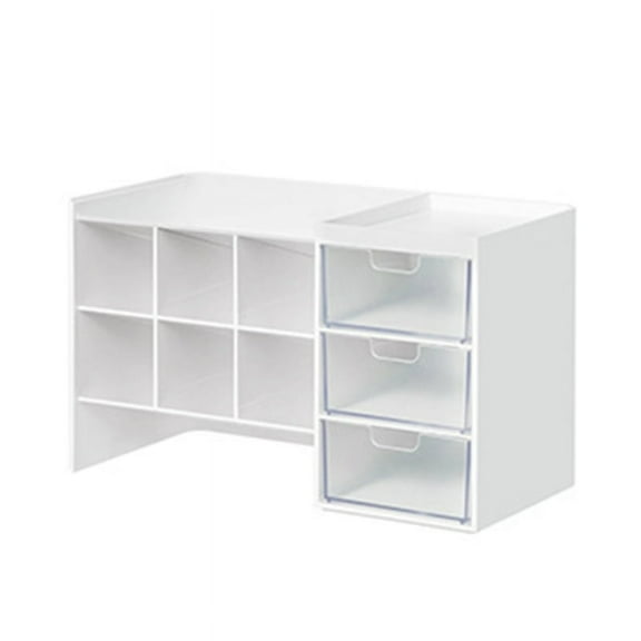 MANNYA Large Capacity Desk Marker Organizer Storage Holder with 3 Drawers